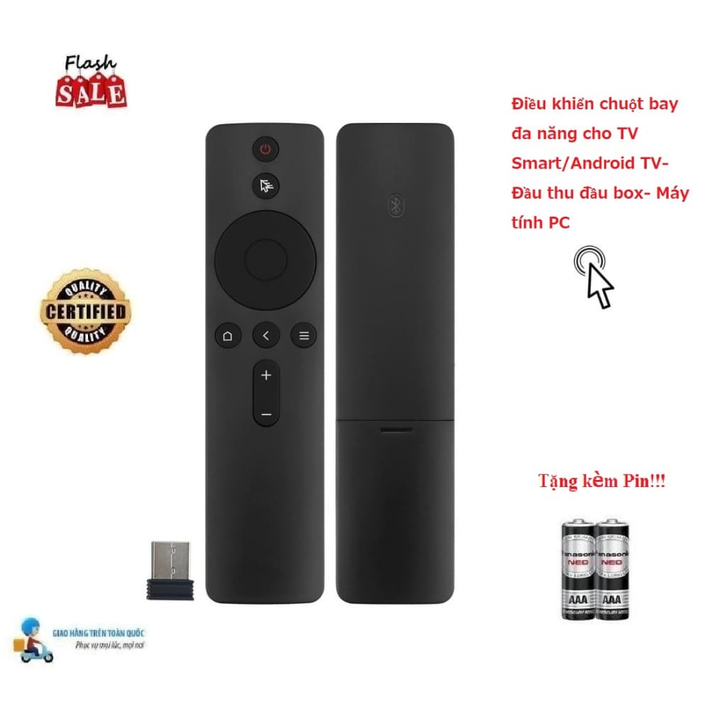 Remote Điều khiển chuột bay TIỆN LỢI đa năng cho TV android- Đầu box- Đầu thu- Máy tính- Smart TV