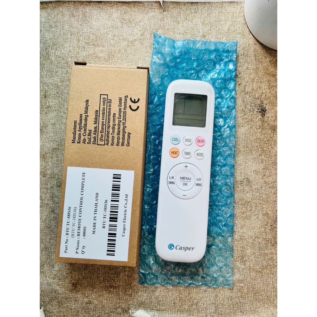 Remote Điều khiển thay thế tương thích cho điều hòa Casper-5 Hàng mới FULLBOX
