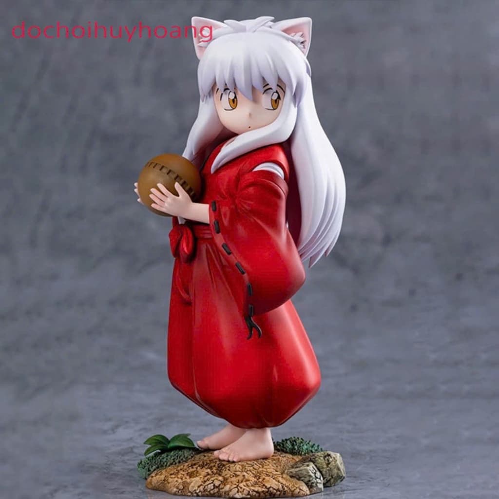 Mô hình tượng nhân vật Inuyasha kid khuyển dọa xoa 17cm