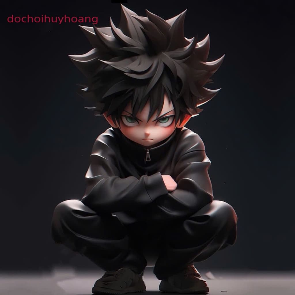 Mô hình tượng nhân vật Megumi chú thuật hồi chiến jujutsu kaisen 15 cm