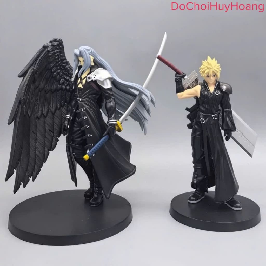 Mô hình tượng nhân vật FF 7 Cloud Sephiroth 17cm