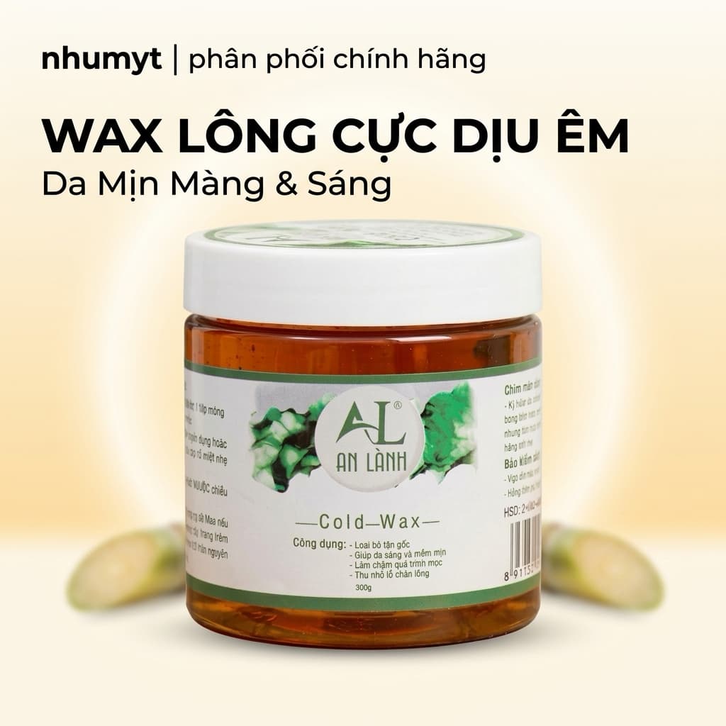 ( MUA 1 TẶNG 1 = 2 ) Wax lông an lành wax lông tay chân nách an toàn hiệu quả 100% thiên nhiên 350g